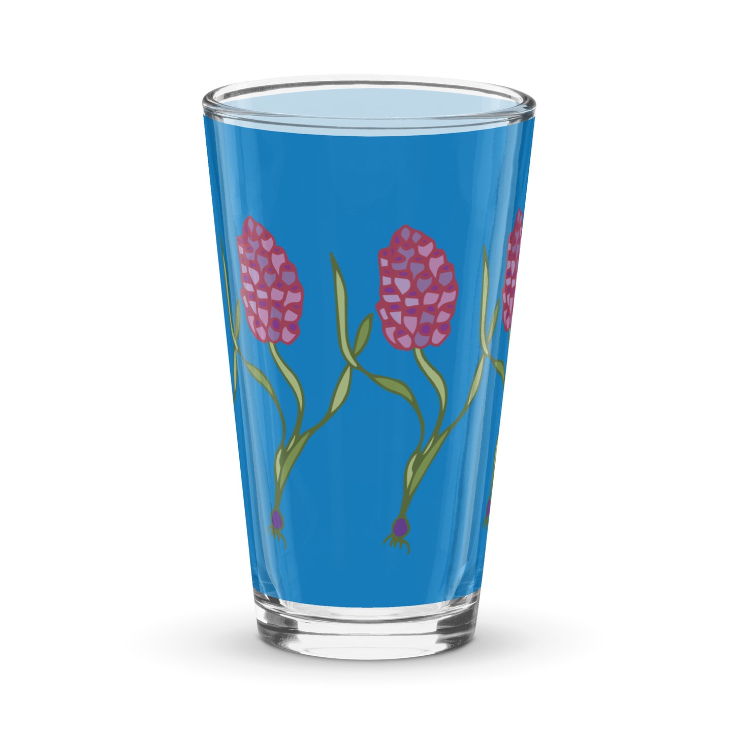 "Röd känsla" shakerpint glas