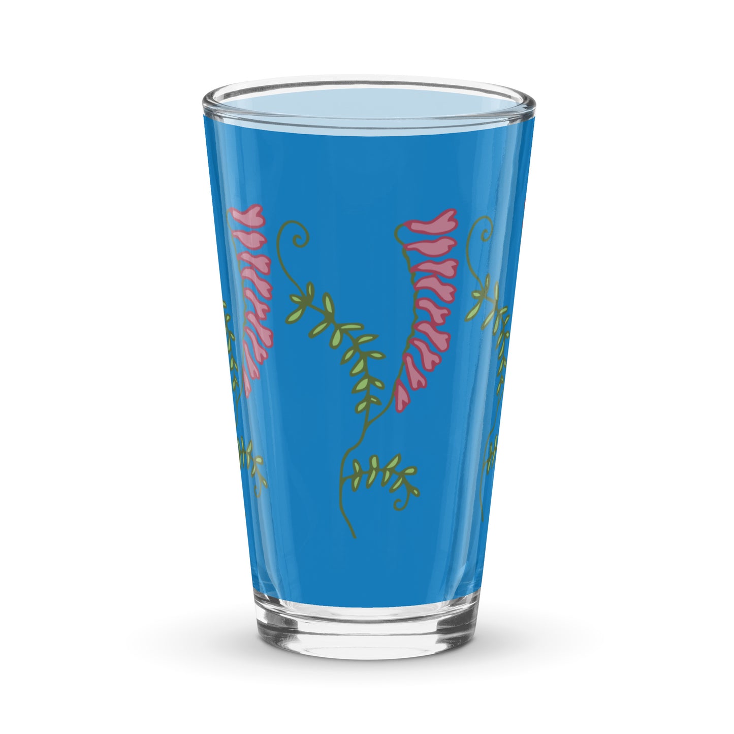 "Snirklig" Shaker-pintglas
