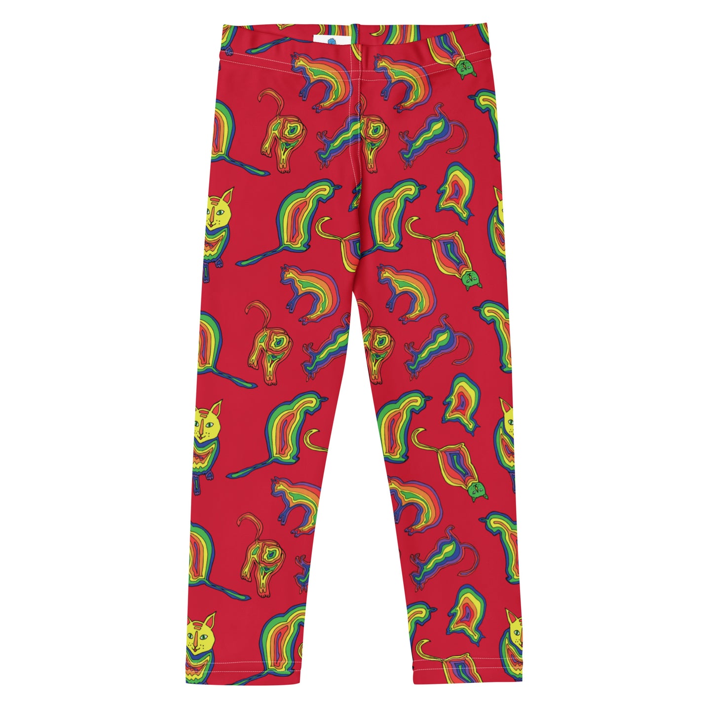 "Regnbågskatt" Leggings 