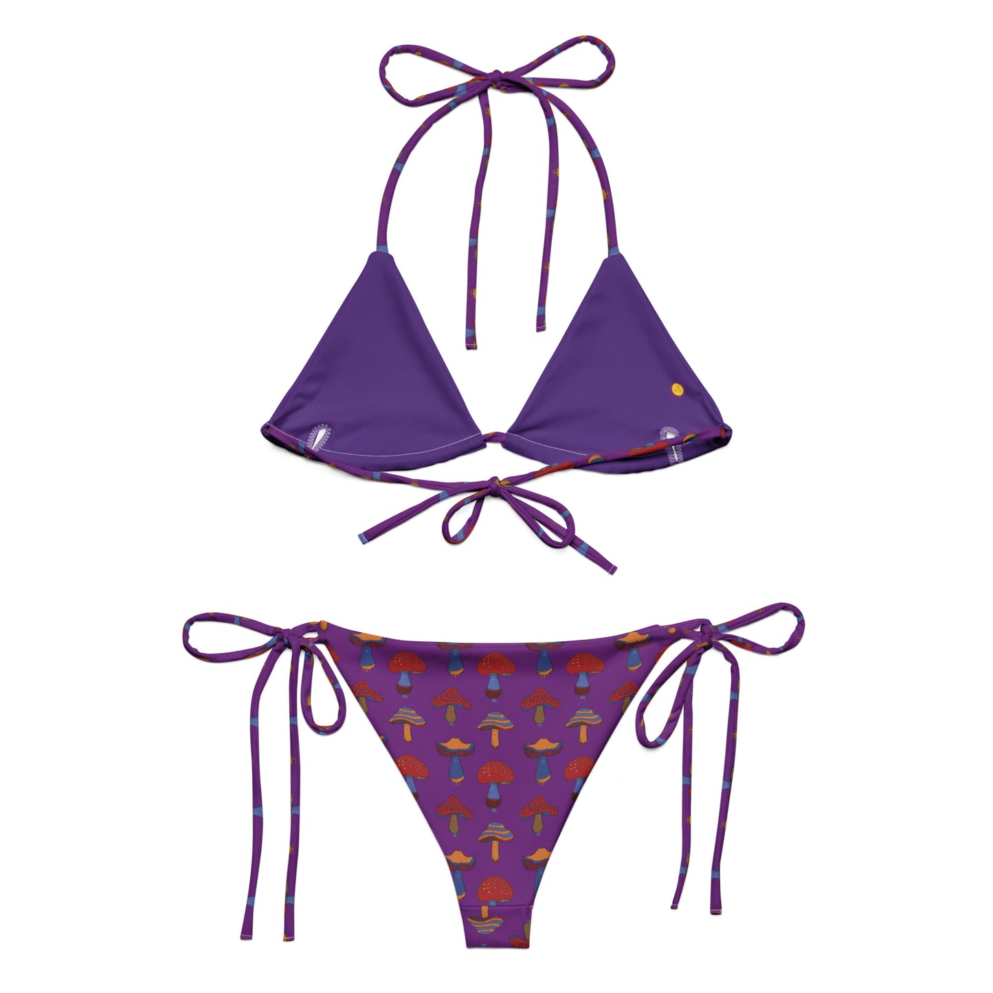"Svampkärlek"   Stringbikini av återvunnet material