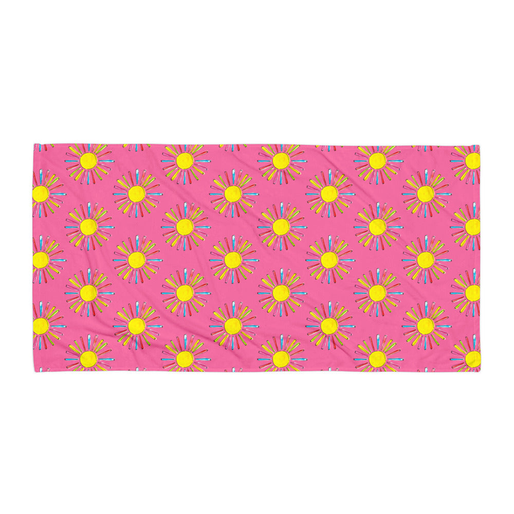 "Regnbågs-sol" Hope-kollektion Handduk