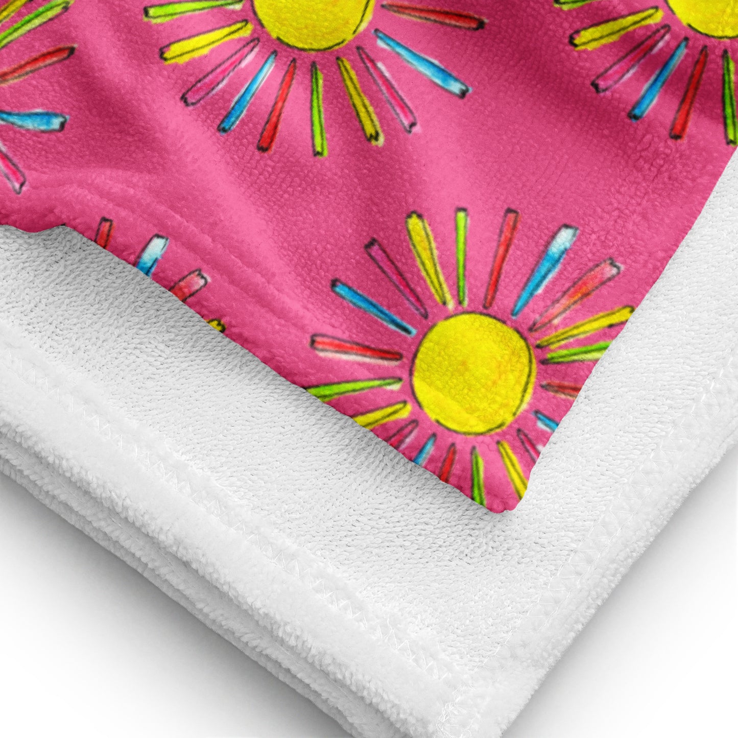 "Regnbågs-sol" Hope-kollektion Handduk