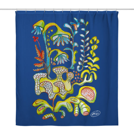 "In the forrest" Shower curtain