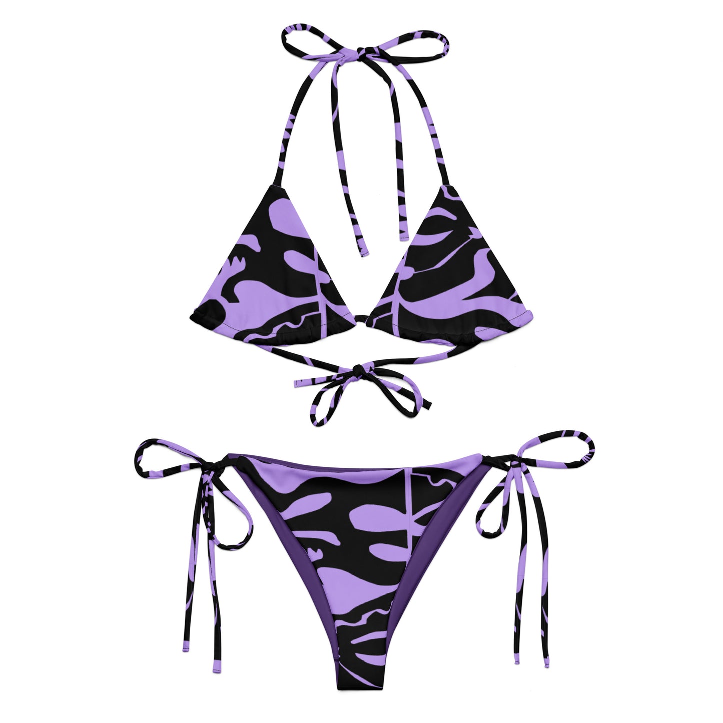 "I havet" Stringbikini av återvunnet material