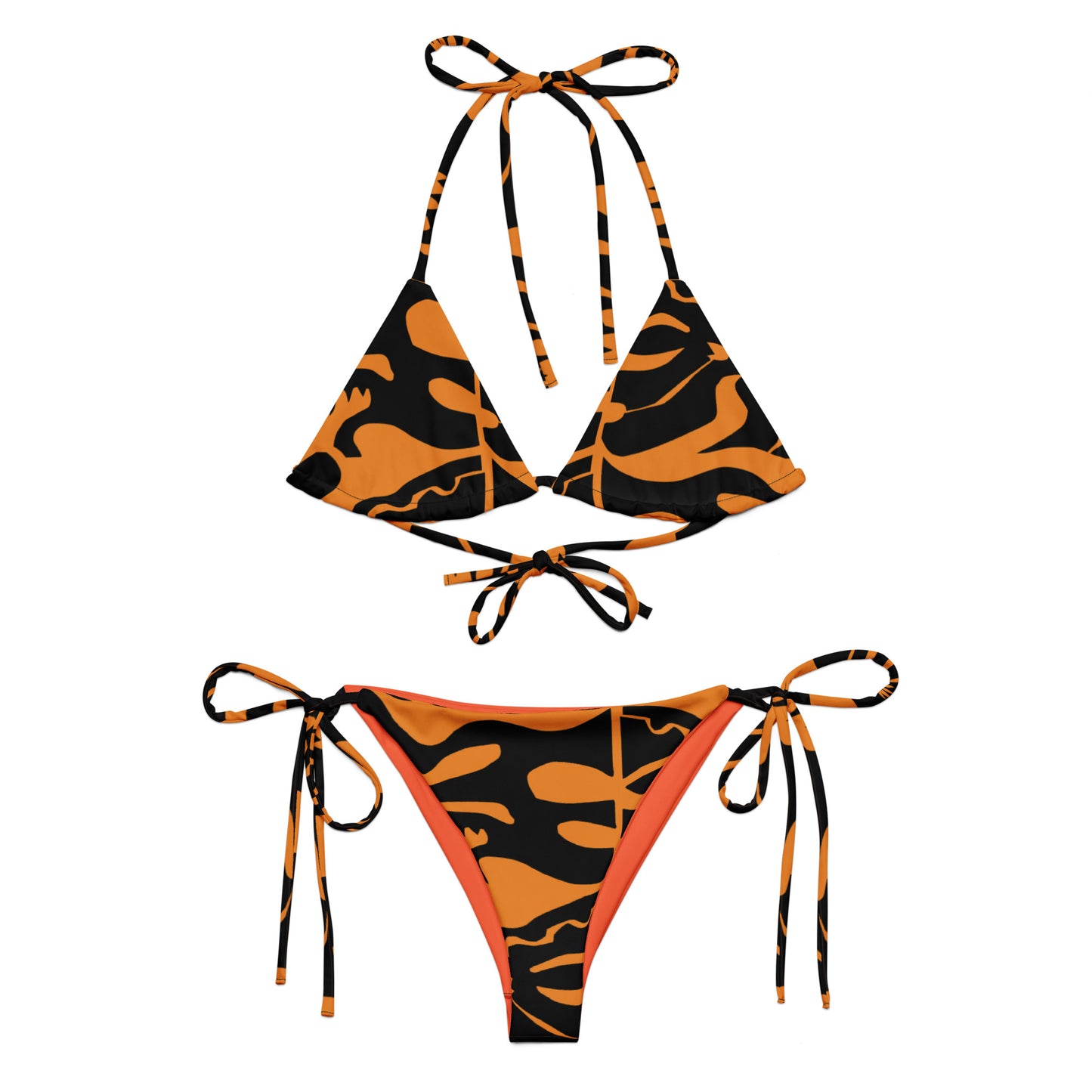"I havet" Stringbikini av återvunnet material