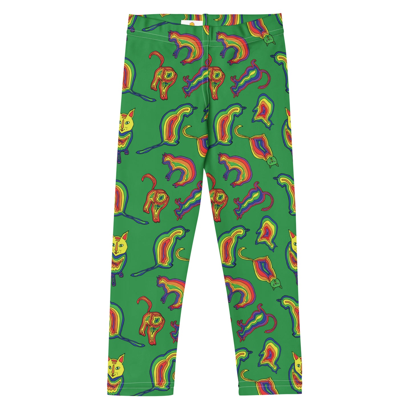 "Regnbågskatt" Leggings 
