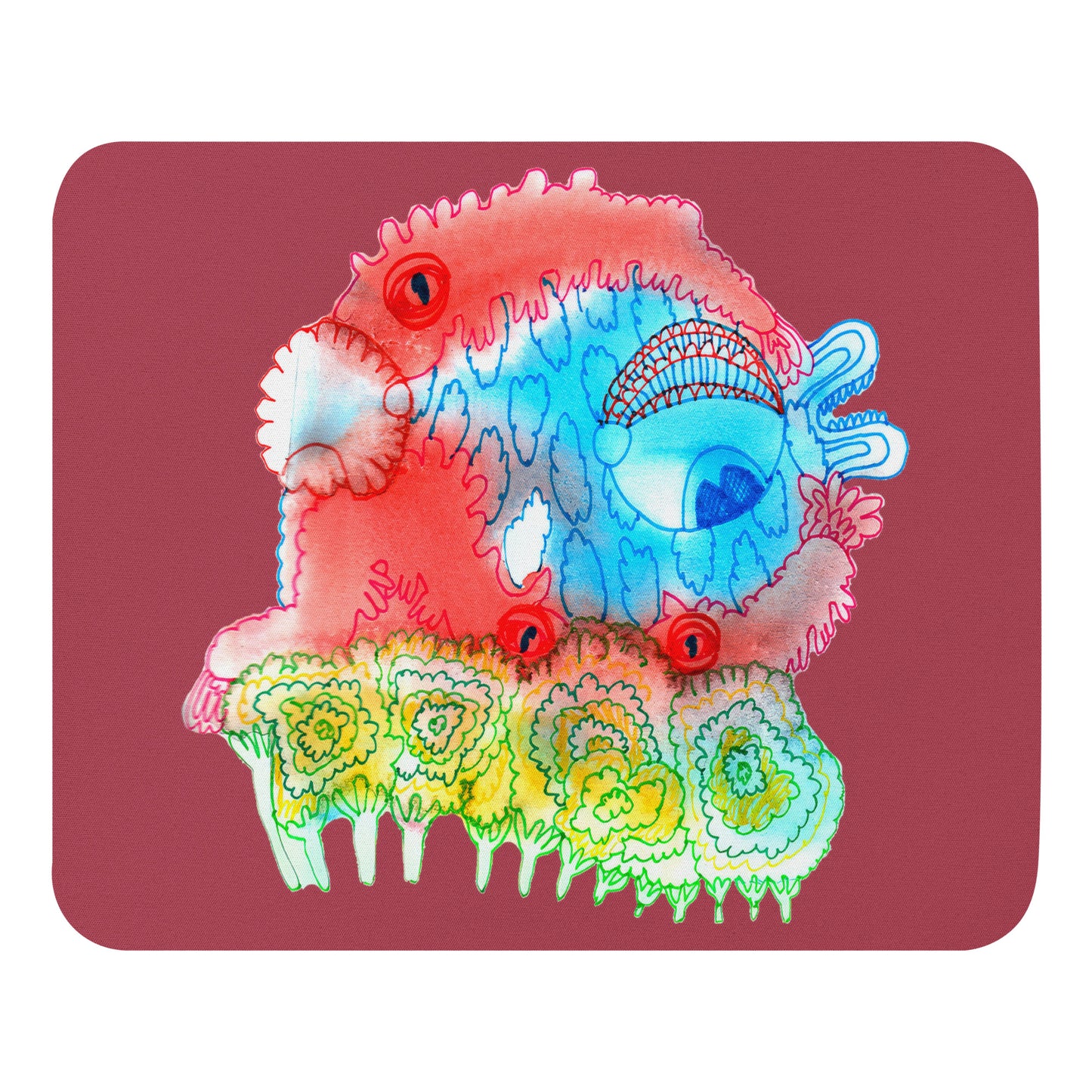"Symbiosis" Mouse pad