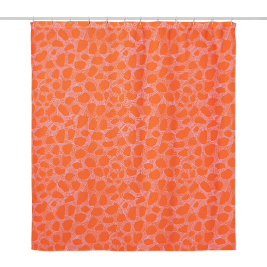 "Carbonated"  Shower curtain