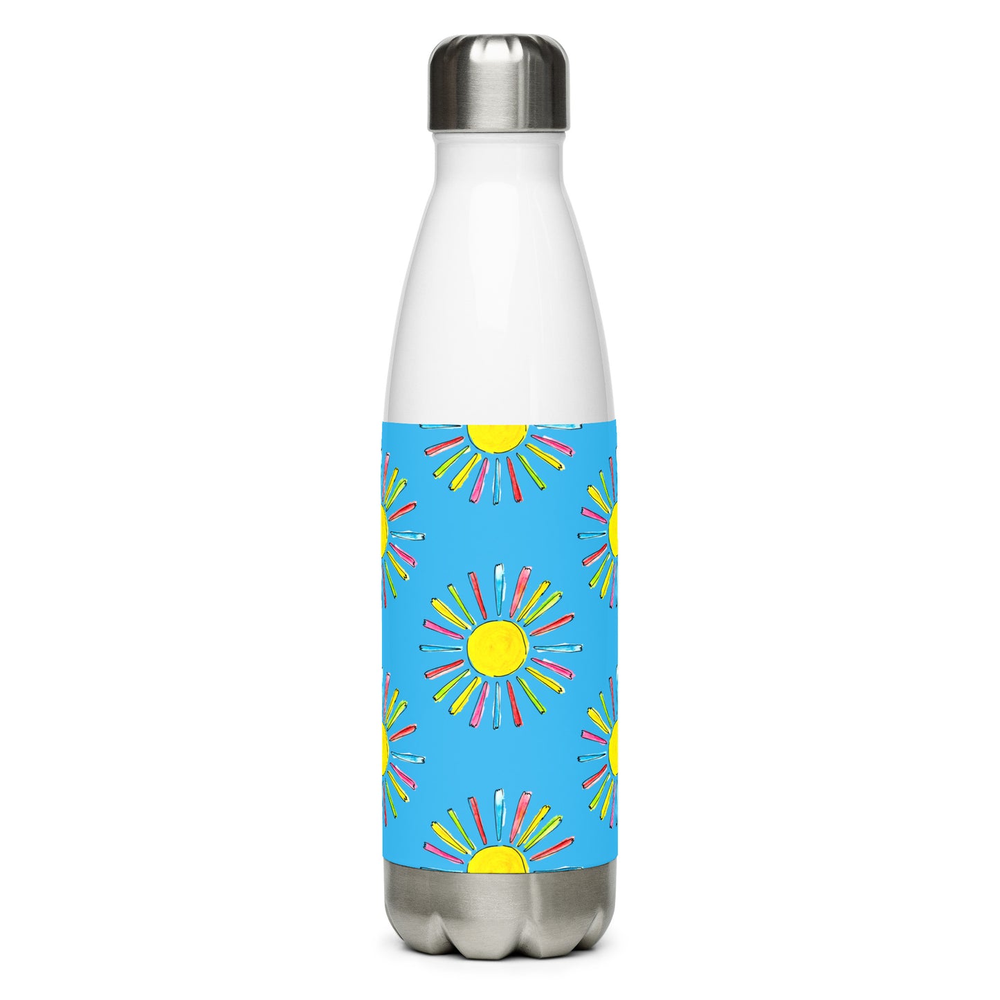 "Rainbowsun" Hope collection  Stainless steel water bottle