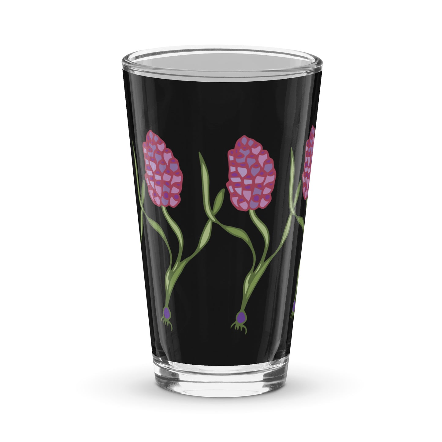 "Röd känsla" shakerpint glas