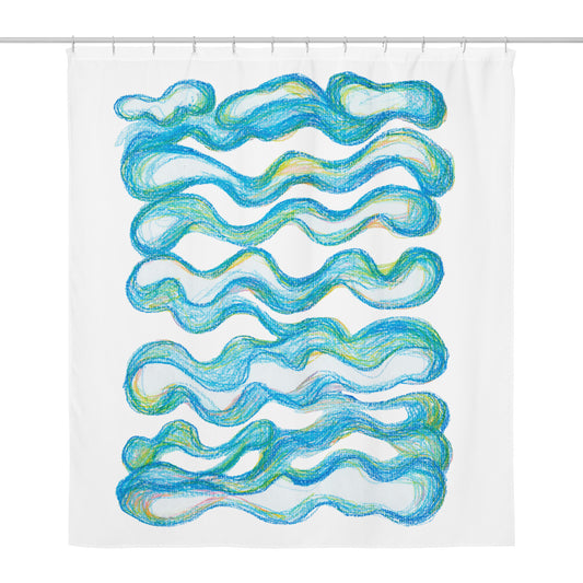 "Clouds" Shower curtain